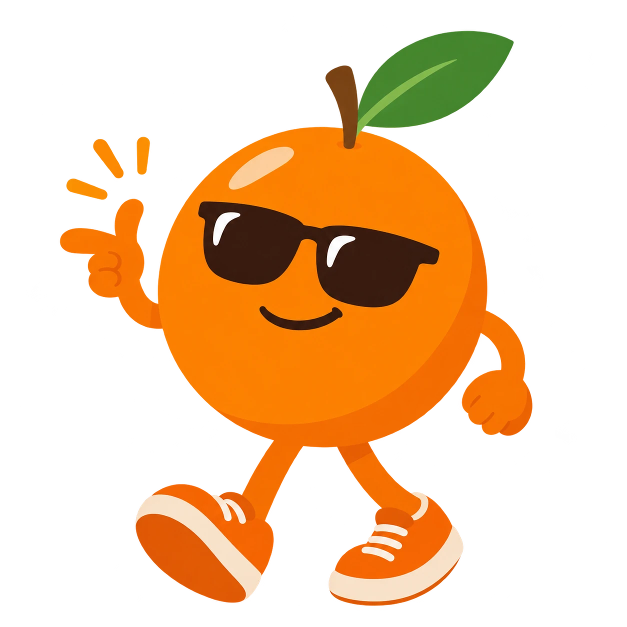 オレンジのキャラクター